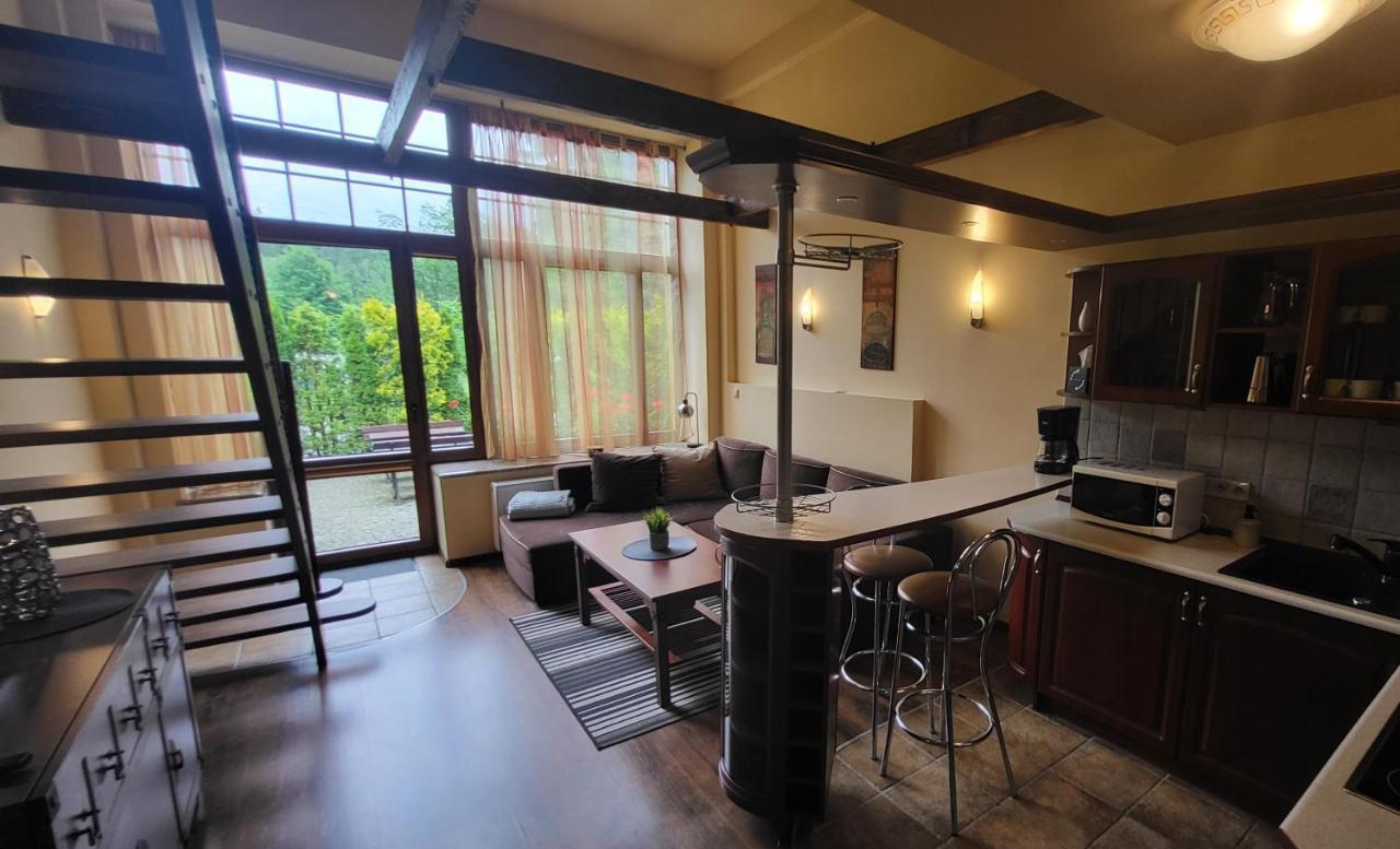 Apartament Jozefina 8 Dwupoziomowy Z Tarasem 스클라르스카포렘바 외부 사진
